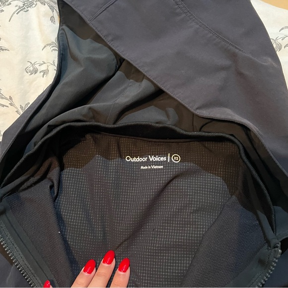 Outdoor Voices Black Full Zip Athletic Jacket - Picture 5 of 10